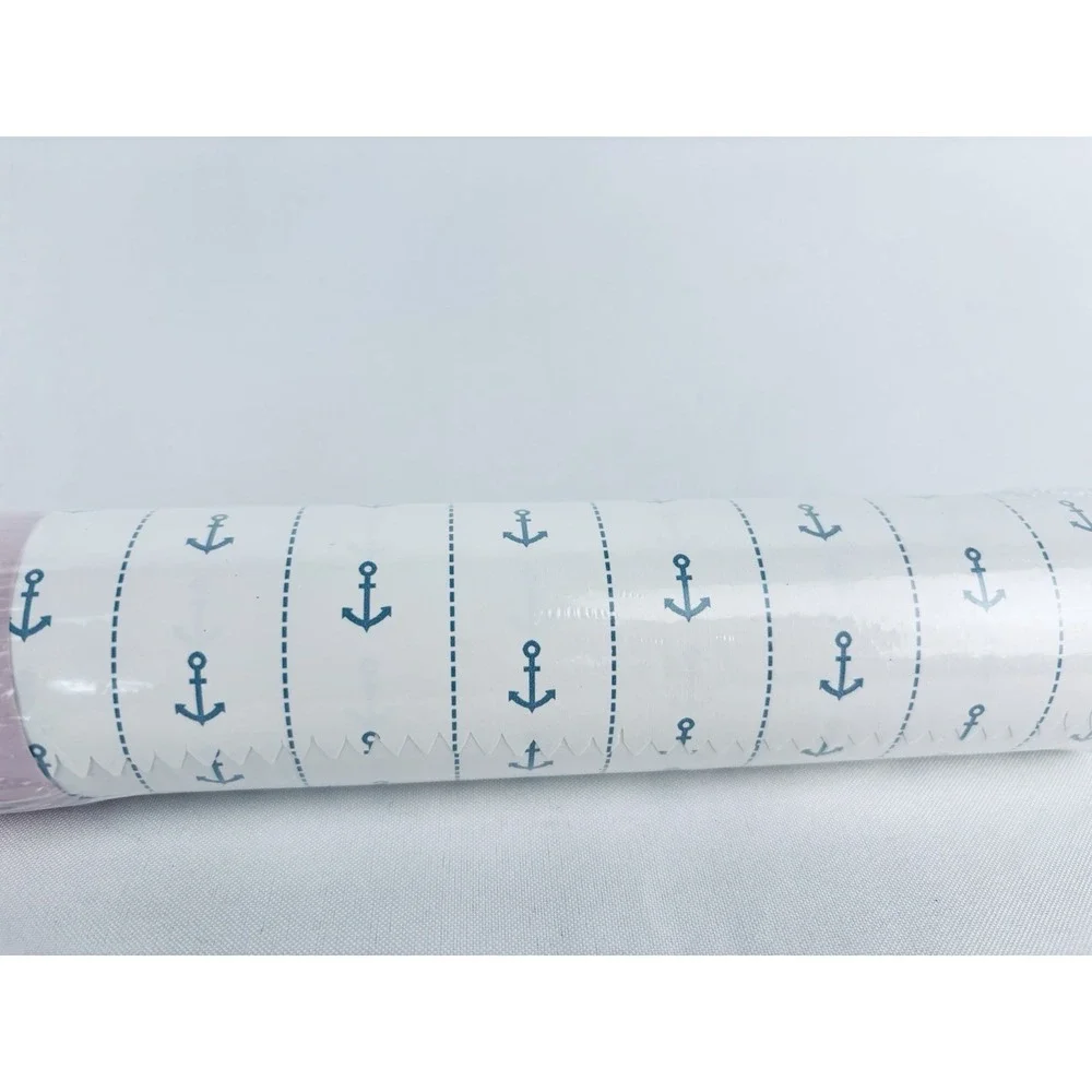 Vintage Sealed Wallpaper Wallcover Roll - Nautical Boat Anchor